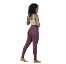 Legging fusô loback fitness academia ioga pilates proteção uv 50+