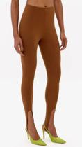 Legging Fuso Malha Pesada P e M Marrom E Preto Lança Perfume tamanho:PCor:Marrom