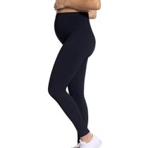 Legging Gestante Microfibra Fio 150 Lupo 41853-002 Sem Costura
