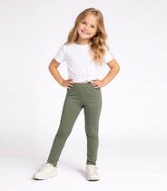 Legging Infantil Cós Com Elástico Select Verde