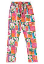 Legging Infantil Estampada para Menina Bee Loop