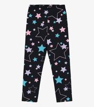 Legging Infantil Estampada Rovi Kids Preto