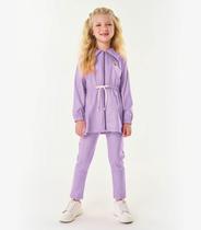 Legging Infantil Feminina Cirré Trick Nick Roxo
