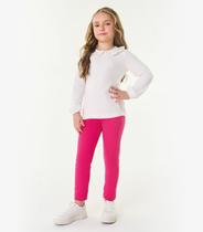 Legging Infantil Feminina Em Molecotton Trick Nick Rosa