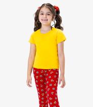 Legging Infantil Feminina Rovi Kids Vermelho