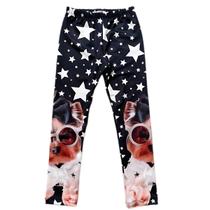 Legging Infantil Menina Cão Cachorra Estilosa