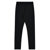 Legging Infantil Menina Em Cotton Grosso Preto - Angerô