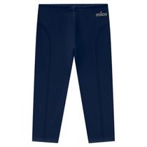 Legging Infantil Menina Milon em Molicotton com Strass Cor:MarinhoTamanho:2 Legging Infantil Menina Milon em Molicotton com Strass Cor:MarinhoTamanho:2