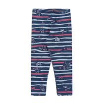 Legging infantil molecotton listras - Elian (azul, Tam 06) Legging infantil molecotton listras - Elian (azul, Tam 06)