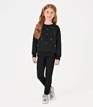 Legging Infantil Montaria Molecotton Trick Nick Preto Legging Infantil Montaria Molecotton Trick Nick Preto