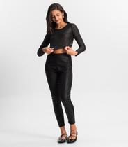 Legging Juvenil Feminina Minty Preto