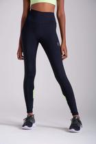 Legging LARULP Atenas Carly Essential - Preto/Verde
