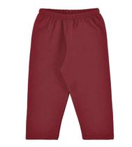 Legging Leg Flanelada bebê Inverno GG (9 a 12 meses)