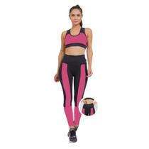 Legging leona suplex- detalhe cirre fitness proeza