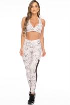 Legging Lets Gym Calm Petala M Legging Lets Gym Calm Petala M