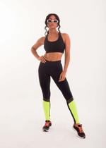 Legging lux transparancy, cor preto Legging lux transparancy, cor preto
