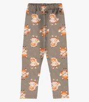Legging Malha Soft Touch Rovi Kids Marrom Legging Malha Soft Touch Rovi Kids Marrom
