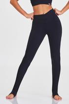 Legging Nakay Recortes com Pézinho Preto