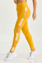 Legging NZ com Elastico Personalizado Cajubrasil Amarelo Mel