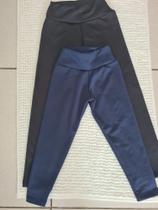 Legging Peluciada Preta /azul marinho 02 ao 12