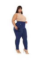 Legging Plus Size G1 G2 G3 G4 G5 G6 Jacar Jacquard PINA