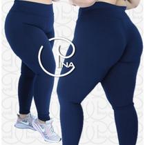 Legging Plus Size G1 G2 G3 G4 G5 G6 Leg Plus Legue Plus Feminina Poliamida Spandex PINA Fitness
