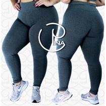 Legging Plus Size G1 G2 G3 G4 G5 G6 Leg Plus Legue Plus Feminina Poliamida Spandex PINA Fitness - PINA Fitnesswear