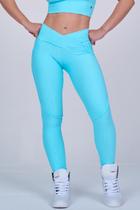 Legging Poly Steep Empina Bumbum Verde Água Legging Poly Steep Empina Bumbum Verde Água