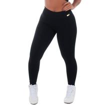 Legging Preta Supplex Corpo Sarado Legging Preta Supplex Corpo Sarado