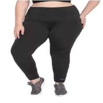 Legging Rainha Classic Joy Plus Size New Feminino - Preto