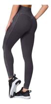 Legging Selene Sem Costura Sport Fitness Cintura Alta 20945 Cor:PretoTamanho:PGênero:Feminino