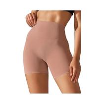 Legging Shorts Yoga Cintura Alta para Mulheres - Secagem Rápida e À Prova de Agachamento