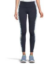 Legging Skechers Go Walk de cintura alta para mulheres com paisagem marinha azul