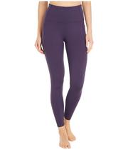 Legging Skechers Go Walk de cintura alta para mulheres roxas escuras