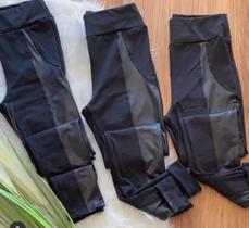 Legging suplex com cirrê Legging suplex com cirrê