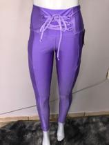 Legging suzuka de academia cor roxa tamanho G Legging suzuka de academia cor roxa tamanho G