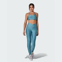 Legging Vestem Fuso Tulip - feminino - azul claro