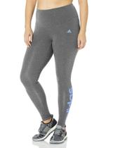 Leggings adidas Loungewear Essentials com logotipo de cintura alta para mulheres