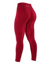 Leggings AUROLA Serpent Seamless Squat Proof Vermelhas L