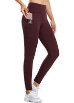 Leggings BALEAF de Inverno para Mulheres - Forradas, Impermeáveis e Vermelhas