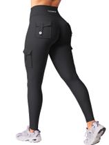 Leggings Cargo CoreFlex YEOREO com Bolsos Leggings Cargo CoreFlex YEOREO com Bolsos