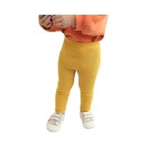 Leggings De Algodão Para Meninas Bebê Primavera Outono Calças Longas Sólidas Moda Infantil