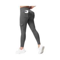 Leggings De Cintura Alta Com Bolsos Para Mulheres, Calças Esportivas Confortáveis Para Fitness E Leggings De Cintura Alta Com Bolsos Para Mulheres, Calças Esportivas Confortáveis Para Fitness E