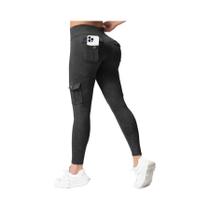 Leggings De Cintura Alta Com Bolsos Para Mulheres, Calças Esportivas Confortáveis Para Fitness E Leggings De Cintura Alta Com Bolsos Para Mulheres, Calças Esportivas Confortáveis Para Fitness E