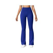 Leggings De Cintura Alta Com Efeito Push up Para Mulheres, Calças Casuais Slim Com Costura Em V Para