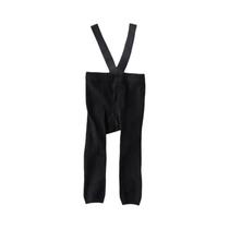 Leggings De Cintura Alta Com Suspensório Para Bebês, Meninas E Meninos, Meia-calça Sólida Com