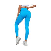 Leggings De Cintura Alta Para Controle De Celulite E Levantamento De Glúteos, Calças De Yoga Para