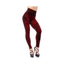 Leggings De Cintura Alta Slim Com Imitação De Jeans Para Mulheres, Sexy, Efeito Push Up, Moda Casual