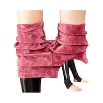 Leggings De Couro PU Grossas De Cintura Alta Para O Inverno, Brilhantes E Modeladoras, Tamanhos