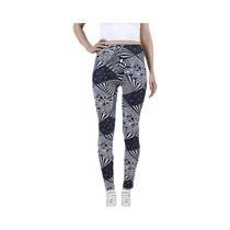 Leggings De Fitness Femininas Elásticas Brancas E Pretas Com Listras Triangulares Calças Justas